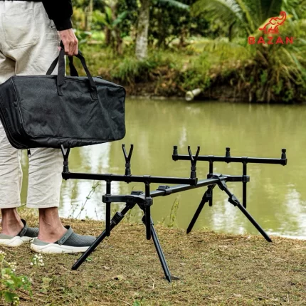 Bộ Gác Cần Săn Hàng Boilies | Loại Nút Vặn inốc - Boilies Bazan Fishing