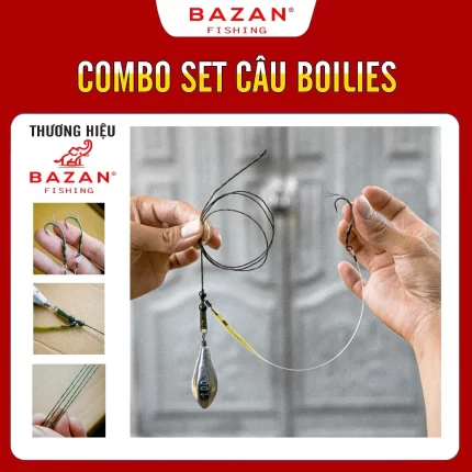 Combo Câu Cá Boilies Săn Hàng Chuyên Dụng - Boilies Bazan Fishing